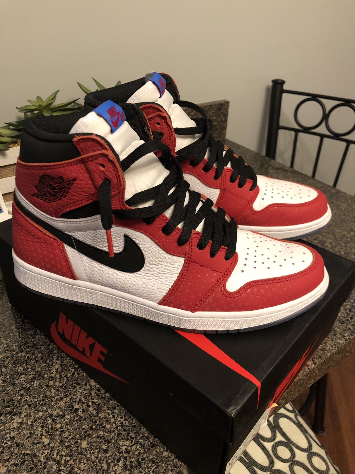 Jordan 1 Spider-Man size 11