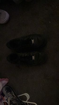 Black Nike Air Force One size 3 kids