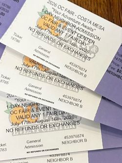 OC Fair | NO Restrictions