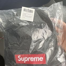 Supreme Beanie charcoal 