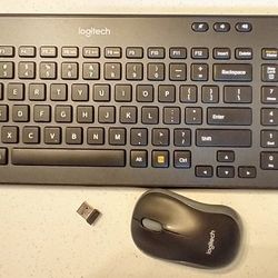 Logitech MK 360 Combo, Wireless Keyboard & Mouse 