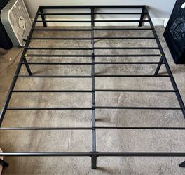 Queen size bed frame no headboard