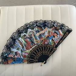 Spanish Handheld Flamenco Fan