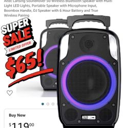 Altec Landing Party Speaker Soundrover 50 Watts Loud! Clear! Bass! Paid $120 New Amazon 