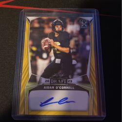 Aidan O’ O’Connell Rookie Auto Xrc 