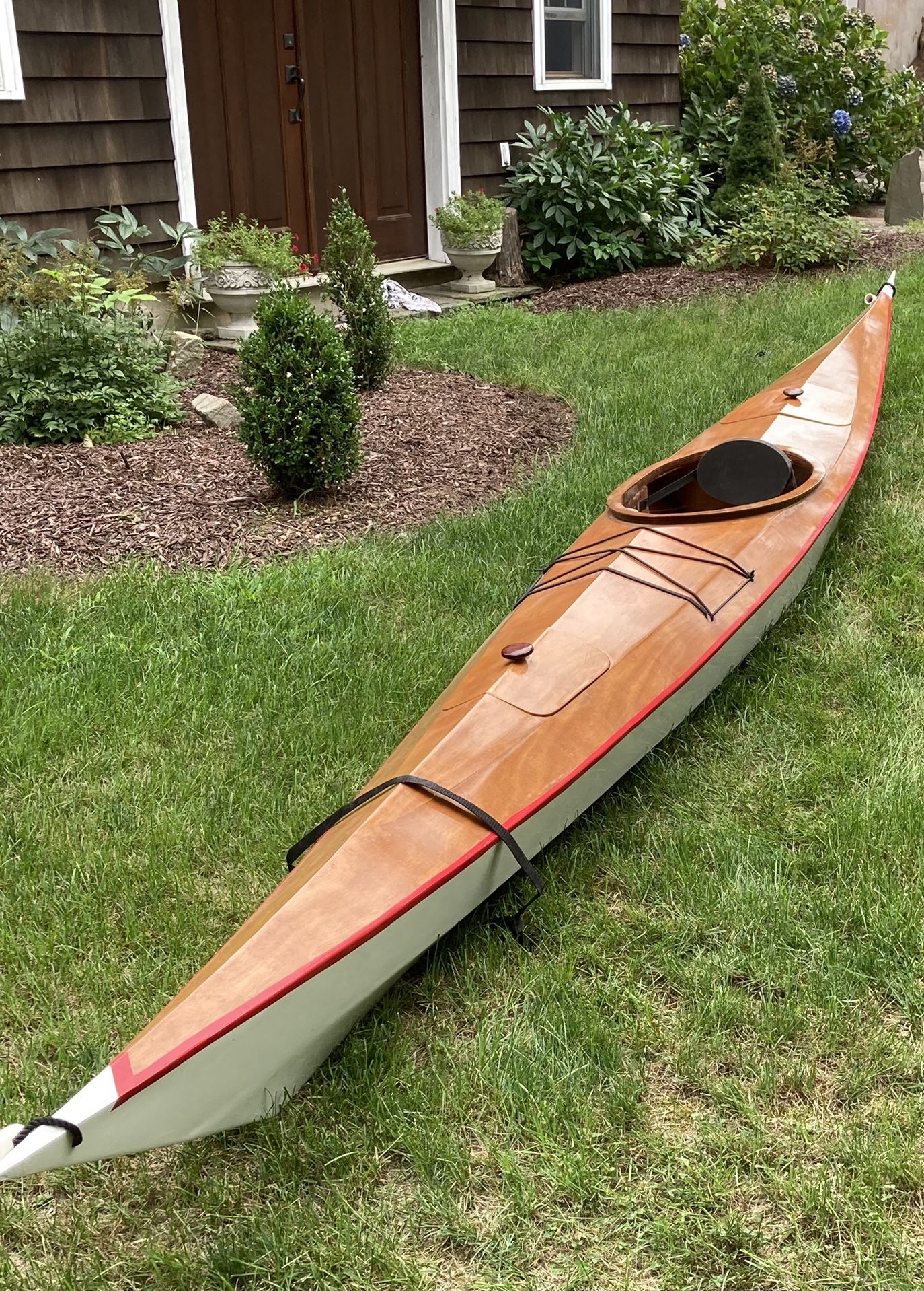 Wooden Kayak, Excellent  Condition, 17’