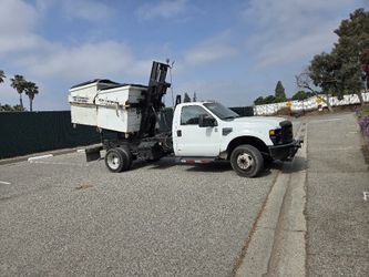 Dumpster Dump Truck Gas V10 Ford