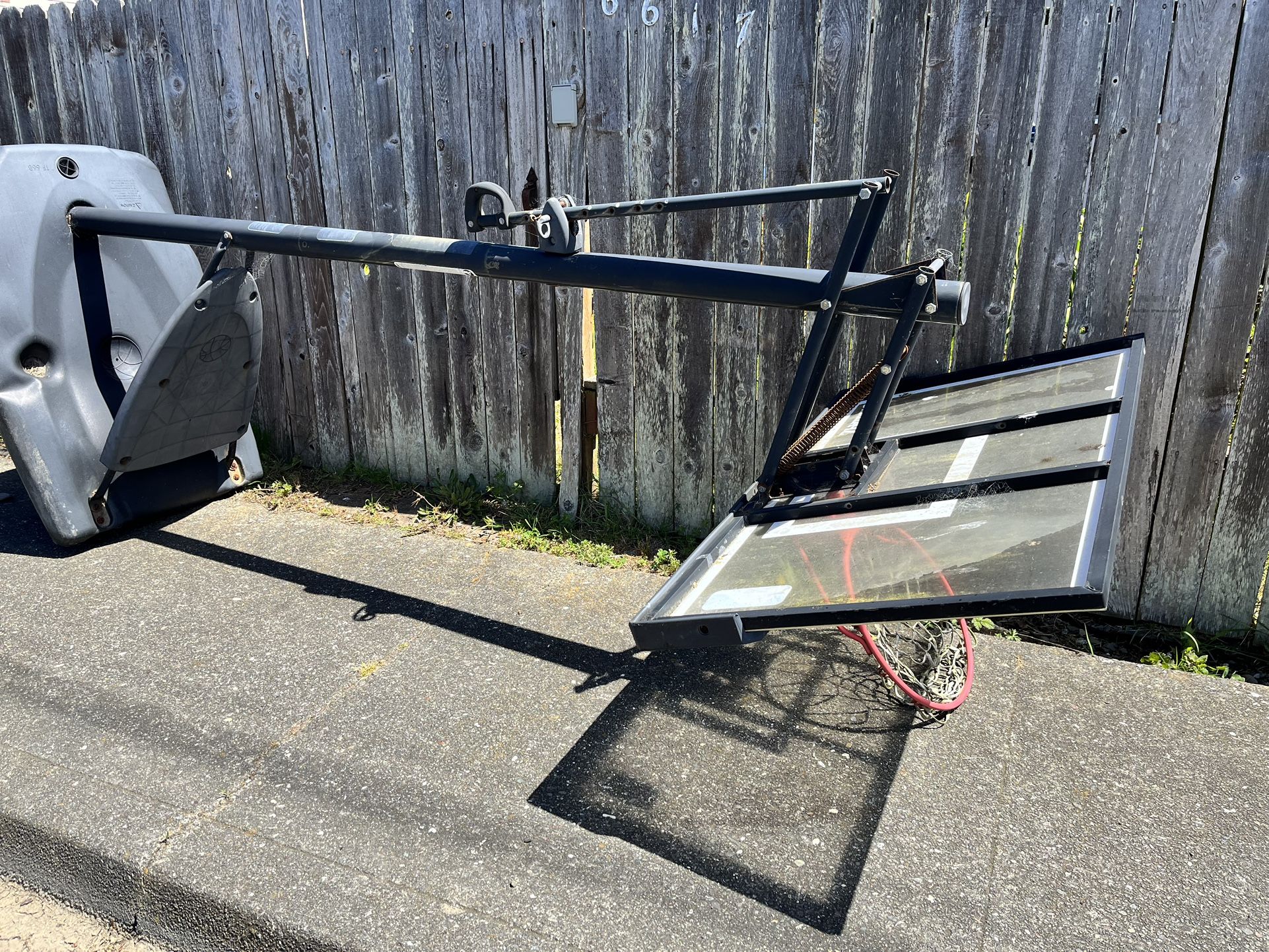 Full Size Basketball Hoop And Stand Used