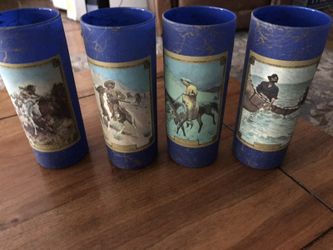 Remington & Russell art glasses