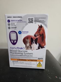 Glucose monitor for pets. unopened new