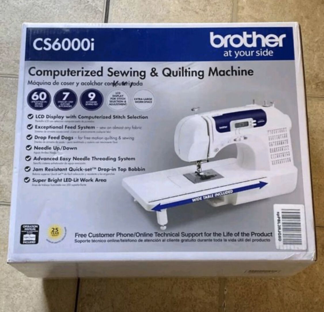 Brother CS6000I Sewing Machine (new)