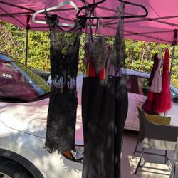 Witch Black Dress Halloween Costume 