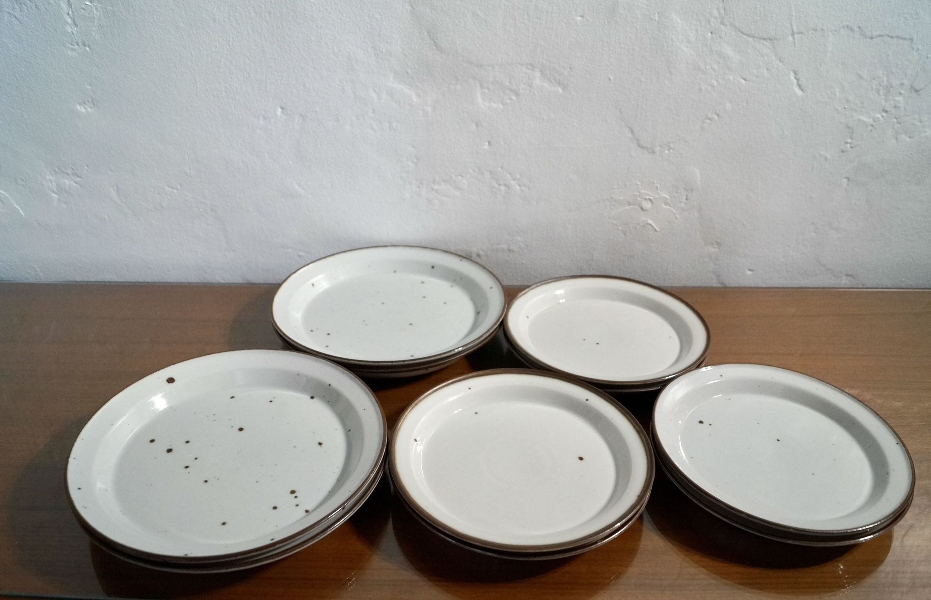 Vintage Danish Modern Niels Refsgaard Dansk Dinnerware Plate Set