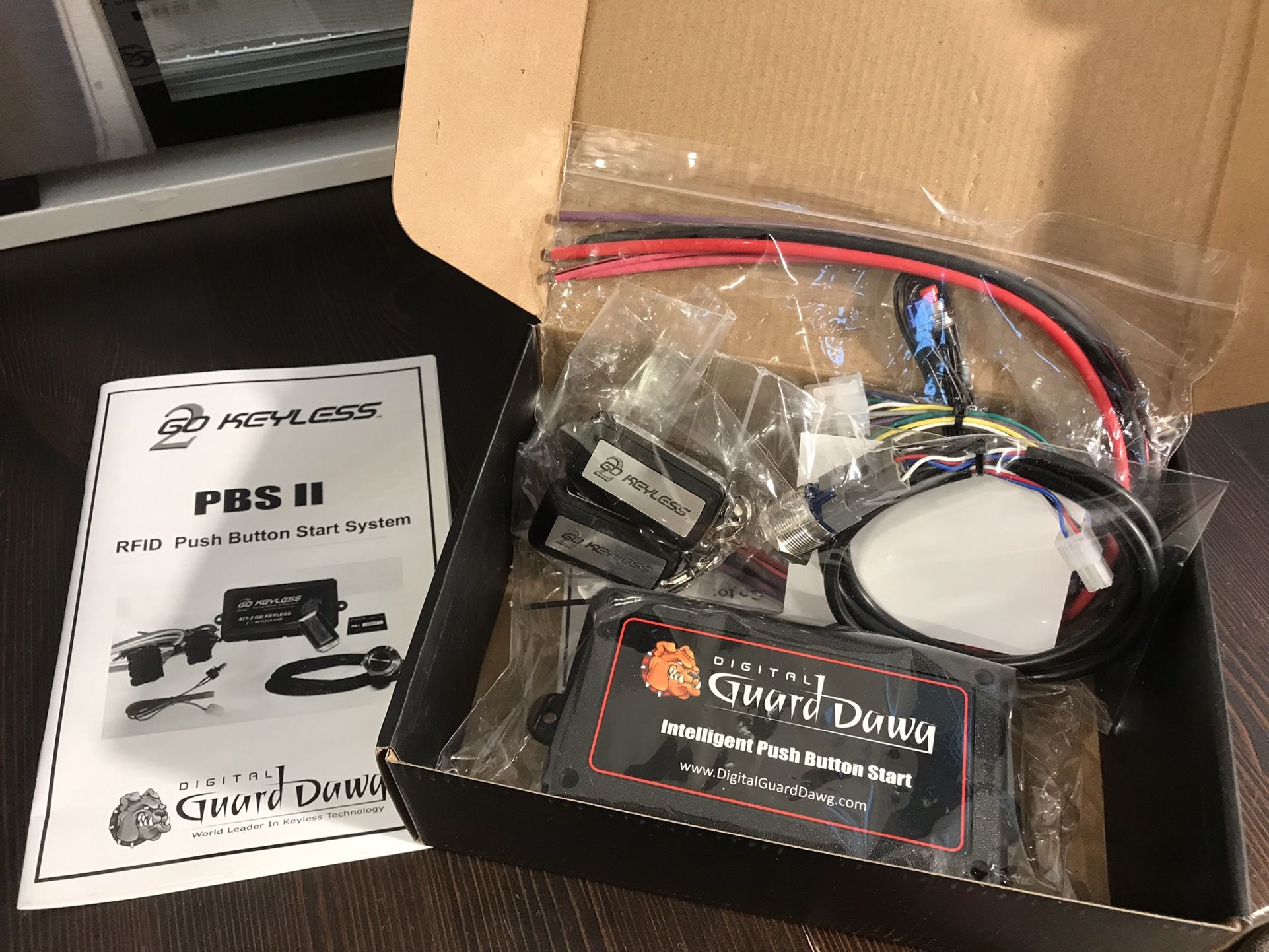 Digital Guard Dawg 2Go Keyless Entry PBS-II Push-Button Start