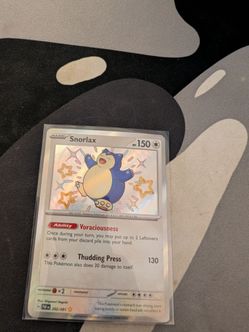 Shiny Snorlax 202/091 Paldean Fates