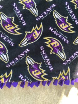 Ravens Fleece Throw Blanket