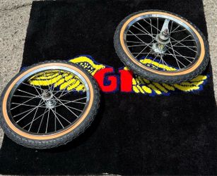 GT Performer Dyno Dinky 16” Bmx Set Rims  Mongoose RedLine Haro