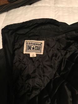 Converse black jacket