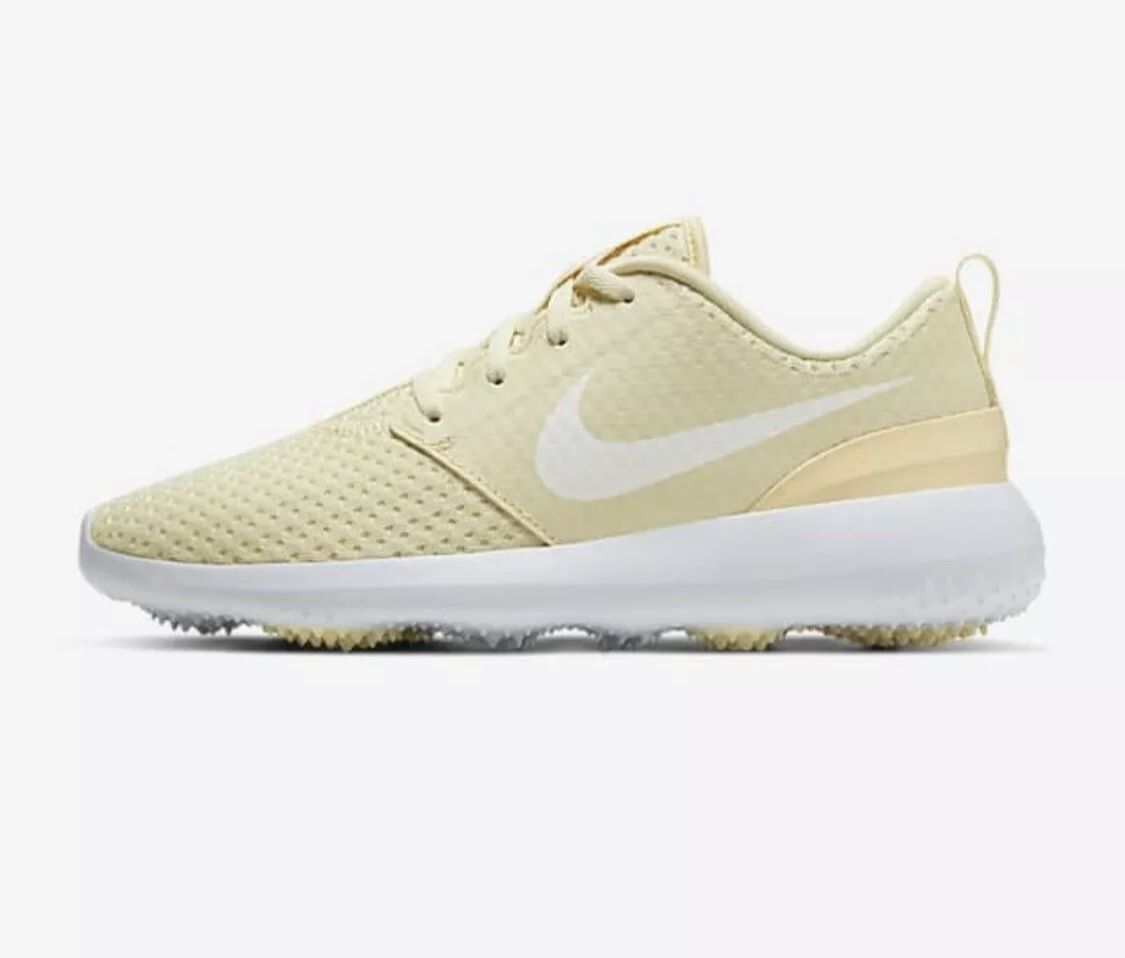 Athletic Shoes Nike Roshe Golf Shoes White Gold Nike Golf Roshe G Golf Shoes White/gold G Tour Golf Shoe Nike