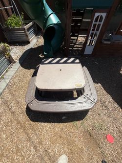 Little Tikes kids picnic table