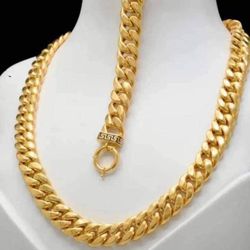 Necklace Set Plated Gold