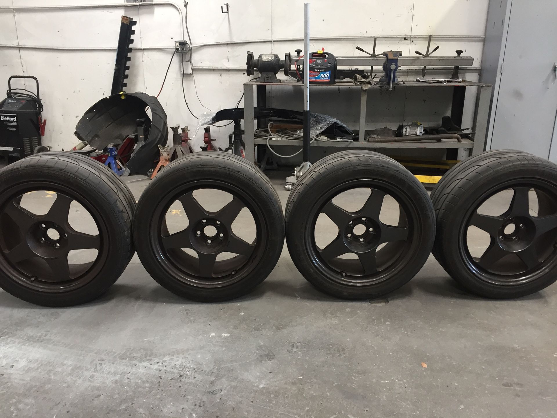 Rota slipstream 17x8.5 5x100 wheel rim
