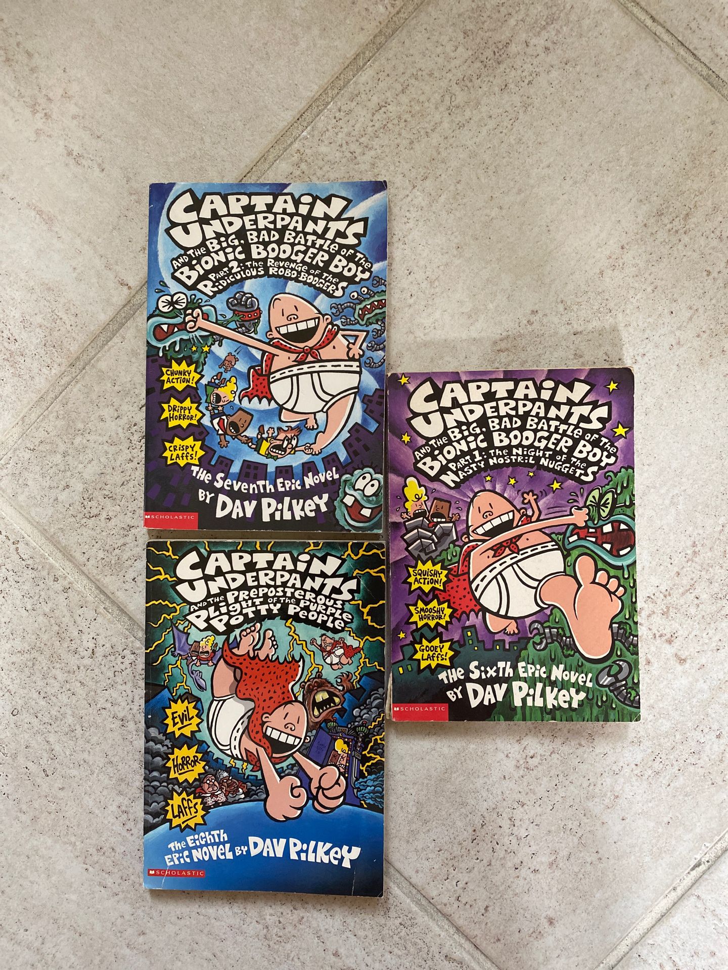 Captain Underpants Books