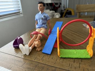 Barbie Ken Dog Trainer Doll 