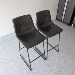 Bar Height Barstools - Pair