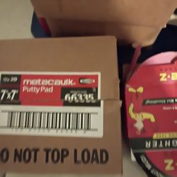 5 Boxes 7x7 Metacaulk Pads.  And 5. Rolls. Firetape. 250. For All