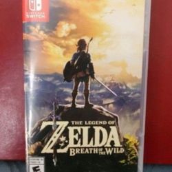 NINTENDO SWITCH ZELDA BREATH OF THE WILD 