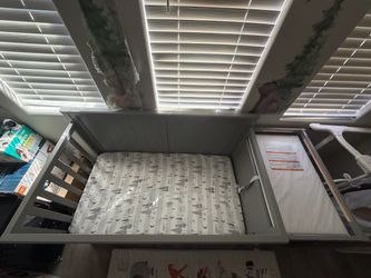 Graco 5-in-1 Convertible Crib + Mattress