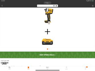 Dewalt dcf21b combo with impact and 5.0 battery all new $280. $300 if you need charger