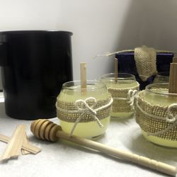 Handpoured Virgin Coco Soy Candles