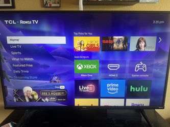 Roku Tv 43inch TCL