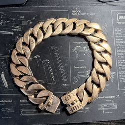 Big  Dog Collar Rose Chain