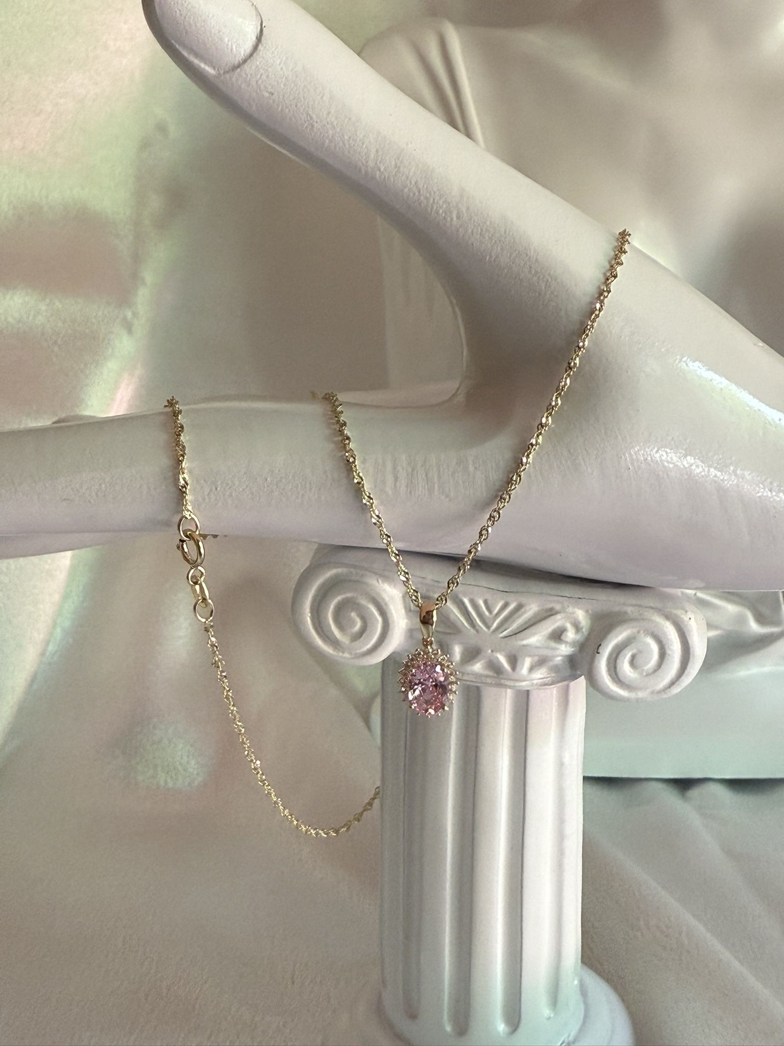 Torzal Chain Size 16” 14k Gold