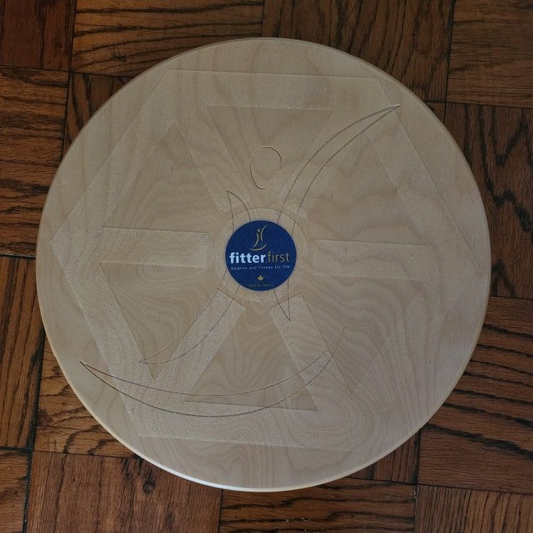 Fitter First Wobble Balance Board 20 Inch Circle Exercise Equipment