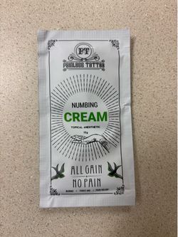 Numbing cream