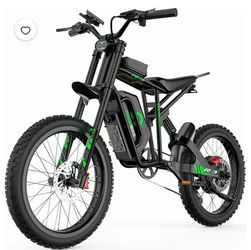 R3 Electric Dirt Bike for Adults Teens, Peak 6000W Brushless Motor 50 MPH Dirtbike,50 Miles Range Ebike with 60V 25Ah Battery, 19" Tires Off Road Tire