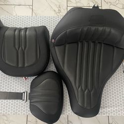 Brand New Mustang Motorcycle Seats And Lights Used Helmet
