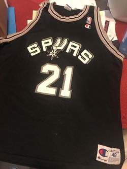 Retro Tim Duncan Champion Jersey
