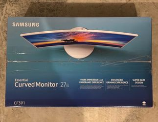 Samsung 27” 1080p Curved CF391 Excellent
