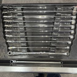 Matco Ratcheting Wrench Set