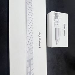 Magic Mouse And Keyboard 
