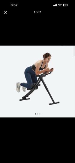 Ab workout machine (fully assembled)