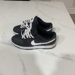 Nike Dunk Low Black White Size 8 Men’s Shoes 