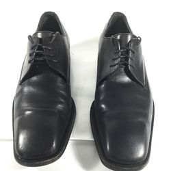 Gucci Oxford Black Leather Lace-up Dress Shoes Men’s Size 10