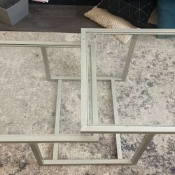 Wide Square Coffee Table