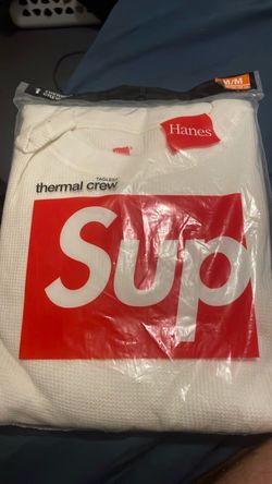 Supreme white thermal med brand new